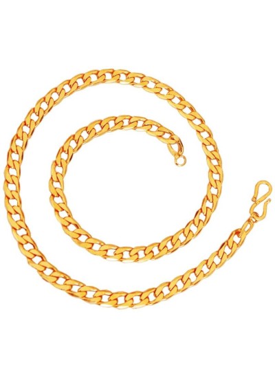 Royal & Good Looking  Gold Plated Cable Design Chain